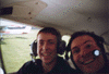 Chris looking a lot less pale than when we landed.